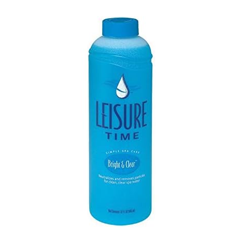 Leisure Time A Bright and Clear Cleanser for Spas and Hot Tubs, 32 fl Oz (Packaging May Vary) Cover