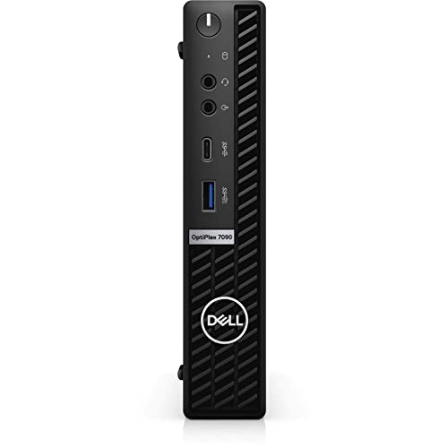 Image of Dell OptiPlex 7000 7090 Desktop Computer - Intel Core i5 10th Gen i5-10500T Hexa-core (6 Core) 2.30 GHz - 16 GB RAM DDR4 SDRAM - 512 GB M.2 PCI Express NVMe SSD - Micro PC