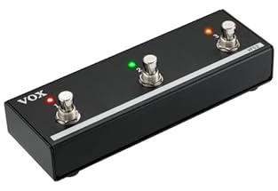 The VOX VFS3 Three Way Footswitch is designed specifically for use with the VOX MINI GO 10 and MINI GO 50 combo amplifiers Control amp funtions such as programs, effects, rhythm and looping Perfect for complete control for live and when creating soun...