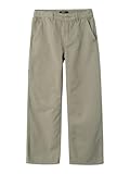 Weite Beinform NAME IT Jungen Nlmcolizza Twi Loose Pant Noos, Shadow, 158