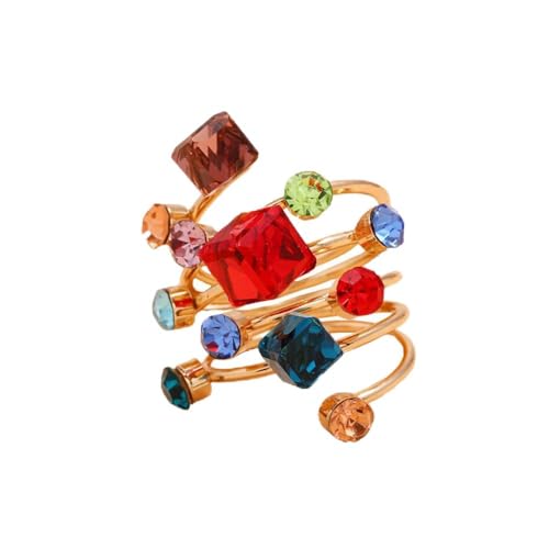 Bague cristal or 18k le cadeau de luxe parfait pour femme élégante