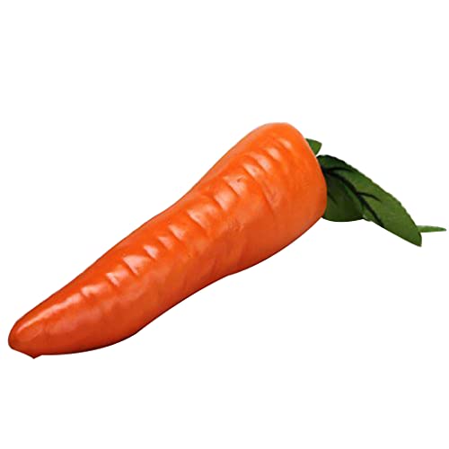 U-K Artificial Vegetables Decorative Reusable Plastic Carrot Home Decor Excellent Quality and Popular Durable Design