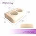 Descansa breast pillow - Breast Comfort & Breast Support - Ivory Case - Bra Cup Sizes 36A to 42DDD / M - Large
