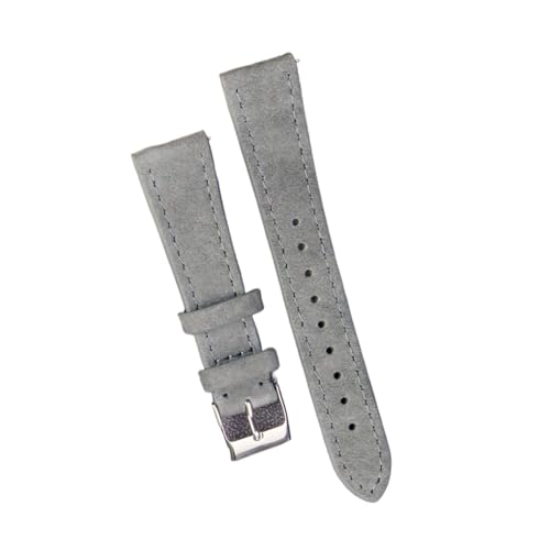 HMFang �X�G�[�h���U�[���v�X�g���b�v���B���e�[�W�u���E�����v�o���h 18 �~�����[�g�� 20 �~�����[�g�� 22 �~�����[�g���N�C�b�N�����[�X���v�o���h���X�g�o���h�A�N�Z�T���[(Grey,20mm black buckle)