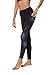 Sugar Pocket Women's Running Leggings Gym Workout Yoga Pants Side Pockets S(0305)