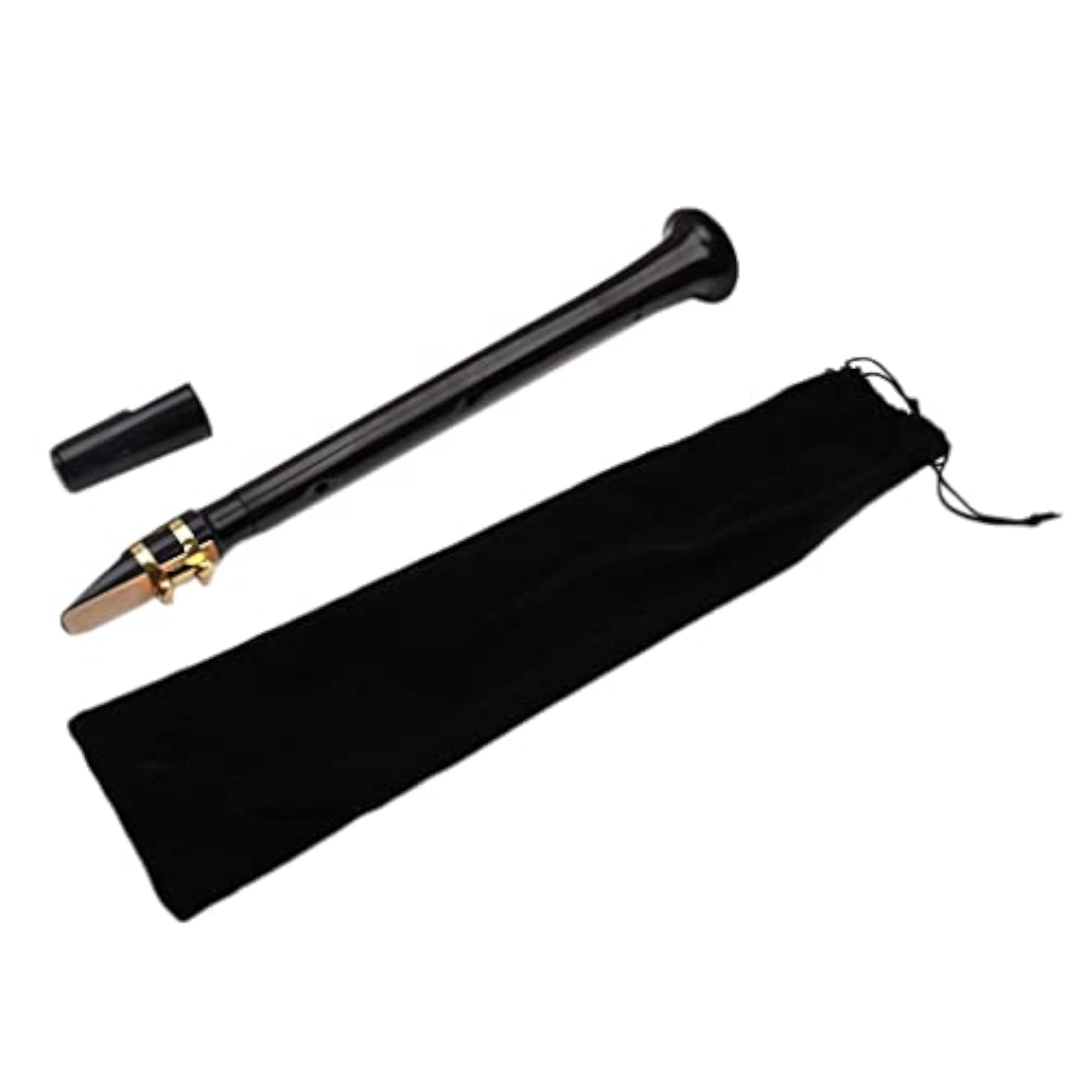 Black Pocket Mini Saxophone with Carrying Bag