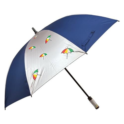 ARNOLD PALMER アーノルドパーマー APU106 UV ゴルフ アンブレラ 70cm 軽量銀パラ【日傘兼用/全天候傘/パラソル】 (ネイビー)
