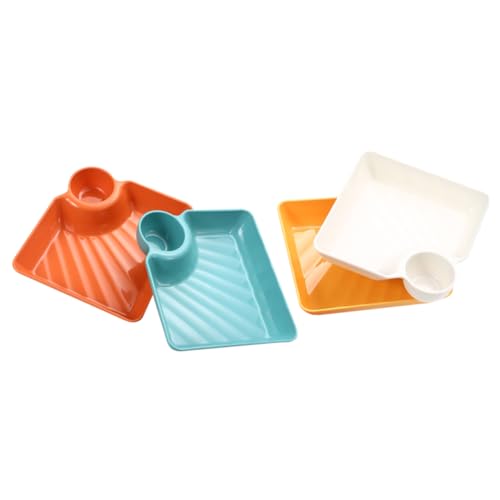 Set de 4 platos compactos para sushi LIFKOME miniatura 1
