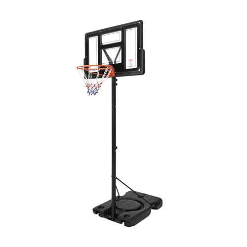 Adjustable 4.43-10ft Portable Hoop for Backyard, Driveway, or Ind...