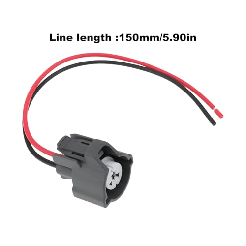 eMagTech Auto 2Pin AC Druckschalter Sensor Connector Pigtail 80440-S3N-003 Kompatibel mit Honda Accord 1994-2009