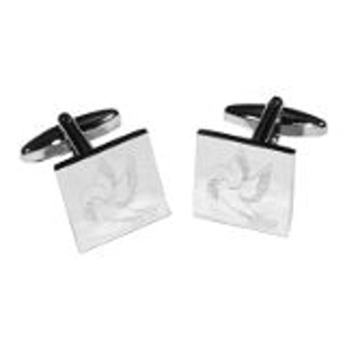 Mancuernillas Masonic Dove Of Peace para hombre miniatura 1