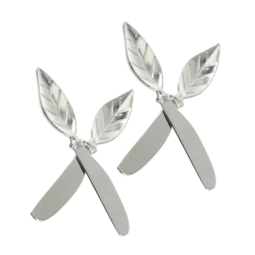 GRIRIW 4pcs Distinctive European Style Cheese Butter Knife Set Versatile Wedding Party for Special Occasions