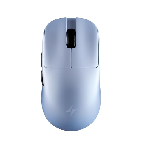 Image of ATK Blazing Sky Zero Wireless Gaming Mouse, PAW3950 Ultra Sensor, Nordic 54L15, 8k Poling Rate, 39g Lightweight, Wired /2.4G (Zero, Pearl Blue)