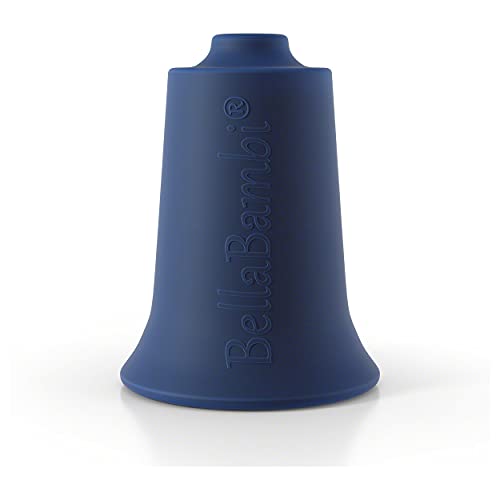 BellaBambi® Maxi solo Schröpfglas | intensives Cupping für Sport & Massage | perfekter Faszien & Triggerpunkt Cup bei Verspannung von Kopf bis Fuß | Made in Germany | Intensität Intense - Nachtblau