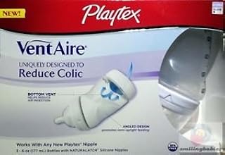 Playtex VentAire, Bottles with Naturalatch Silicone Nipples, Slow Flow (3 Pack)