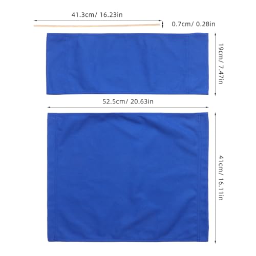 Image of balacoo Director Chair Replacement Canvas Seat Cover Foldable Camping Chair Cloth with Bamboo Rods for Fishing Picnics Outdoor Repair 20.59 X 16.25 in
