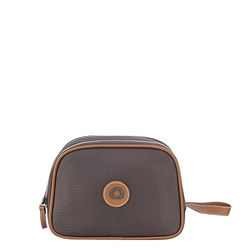 Delsey Adults-Unisex's Toiletry Bag, Brown (Schokolade), 26 Centimeters