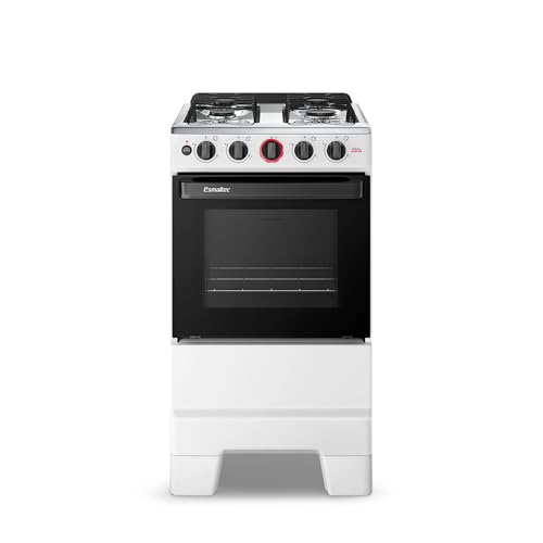 Fogão a Gás Mesa Inox Forno 50L Limpa Fácil e Acendimento Automático Esmaltec IDEAL Super F4IAB Cor Branco 4 bocas Bivolt