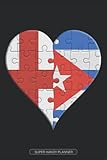  Planner: English Cuban Flag United Heart Jigsaw Puzzle Flags Of England Cuba