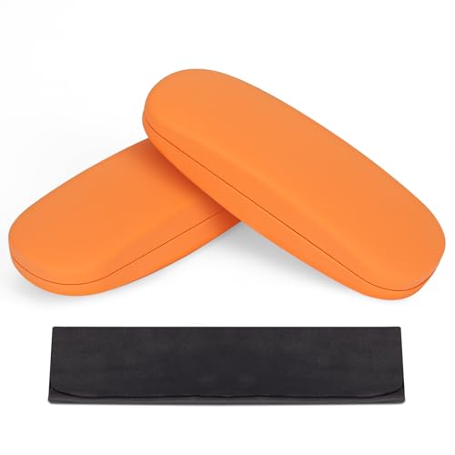 Image of RayLove Unisex Hard Shell Eyeglasses Cases, Protective Case For Glasses