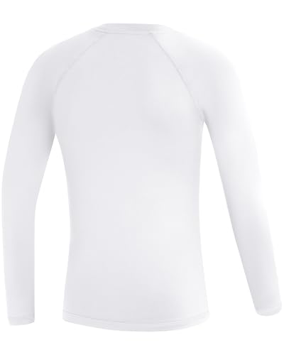 Boys Compression Shirt Youth Long Sleeve Athletic Undershirts Kids Quick Dry Base Layer for Baseball Football Soccer2