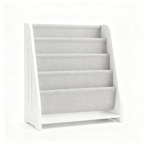 Image of Wood Kids Bookshelf,SnowfallWhite