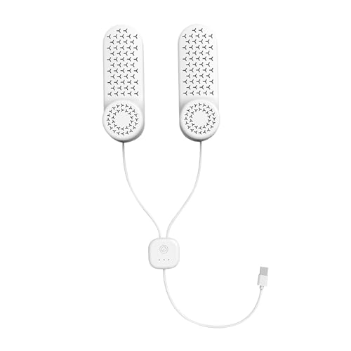 Asciugascarpe elettrico, asciuga scarponi da sci USB, scalda scarpe e stivali per asciugare scarpe sudate ed eliminare gli odori, spegnimento automatico a di 1/3/6 ore