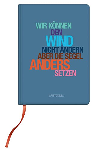 Cahier à couverture rigide A5 avec motif vent pour notes
