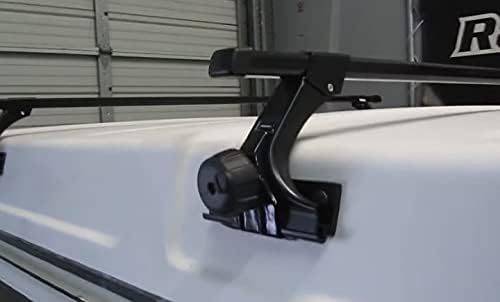 Vista 6 de 542 Raingutters artificiales para portaequipajes de techo, compatible con Thule 300, 387 y 953 pies de canalón (paquete de 4)
