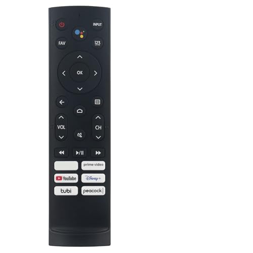 ERF3A90 Replacement Voice Remote Control fit for Hisense 85U7H 55U7G 65U7G 75U9DG 75U7G U7G U9G U8 U7H QLED Series 4K ULED Android Smart TV 55A76K 75A76K