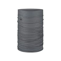 Buff®| Schlauchschal CoolNet UV® Flexibel, UPF 50 Schutz, leicht, elastisch, recyceltes Material, Sport, Sommer, Herren, Damen, Einheitsgröße Dunkelgrau