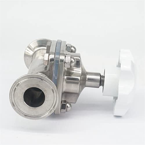 Vanne à membrane inox 316 Tri Clamp 15mm virole sanitaire durable - 4