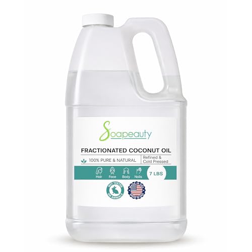 Soapeauty FRACTIONATED COCONUT OIL Cold Pressed Refined | 100% Natural