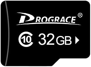 PROGRACE 32GB Storage Card Class 10 for Kids Digital Camera Kids Smart Watch