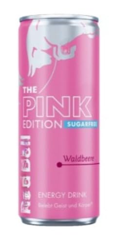 Energy Drink Sugar Free Pink Edition Forest Fruits 250ml (Pack of 12) “Charge Your Life, One Sip at a Time” For All Occasions