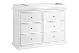 Million Dollar Baby Classic Foothill/Louis 6-Drawer Dresser, White