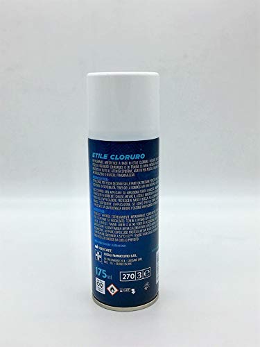 Olcelli Apothekenspray Eis Spray Ethylchlorid Kühlmittel Anästhetisch, 175 ml