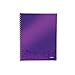 Produktbild Leitz 46420062 Kollegblock WOW Get Organised, A4, PP, liniert, violett