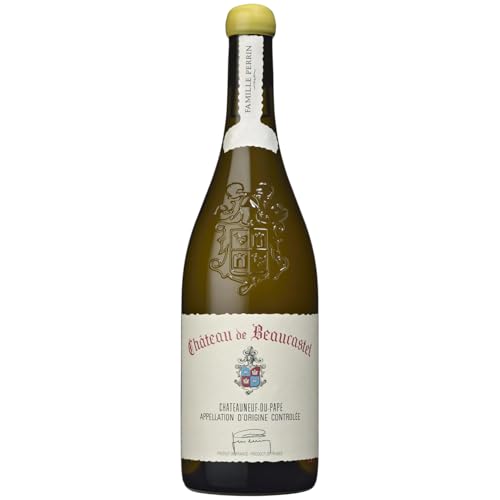 Château de Beaucastel Châteauneuf-du-Pape blanco 2023 - Orgánico - DOP - Valle del Ródano - Francia - Variedades de uva Roussanne,Grenache Blanc - 75cl - 95/100 Jeb Dunnuck