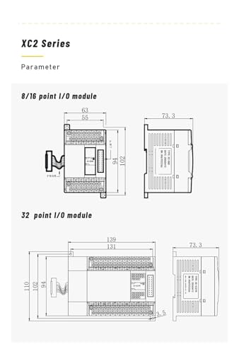 Contrôleur programmable XC2-32T-E et modules automate API XC2