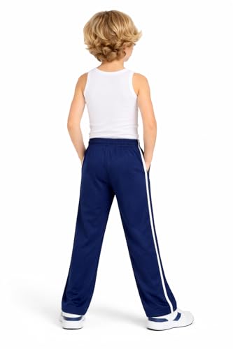 Image of DYCA by Bodycare Boys Cotton Solid Track Pant, Casual Regular Fit Joggers, Comfortable Activewear for Kids
