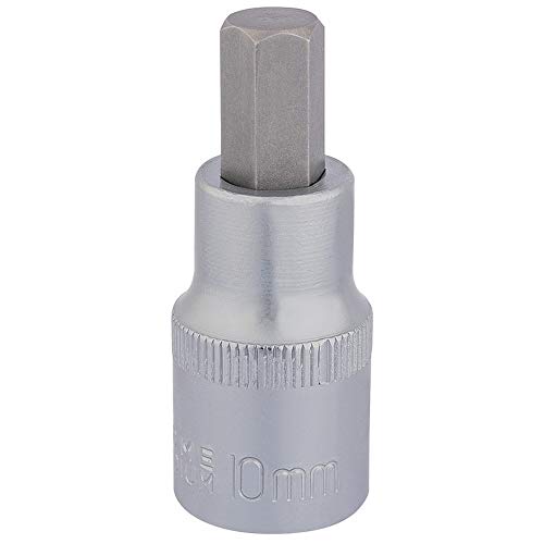 Image of Draper 16303 1/2-Inch Square Drive Metric 10 mm Tip Hexagonal Socket Bit