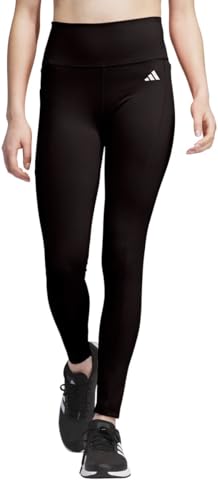 adidas Womens Midweight 7/8 Solid Training Leggings (US Alpha Large Regular Regular Black)