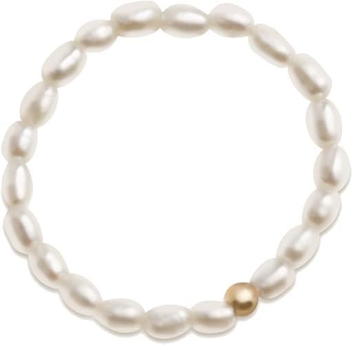GloamLove 14K Gold Filled ring dainty stackable handpicked premium 1.8-2mm cultured freshwater pearl ring womens (8)