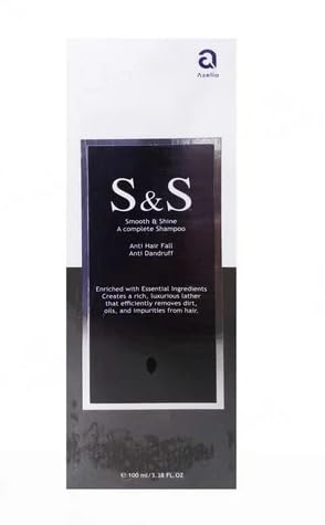 Azelia S&S Smooth & Shine Complete Shampoo | Anti Hair Fall & Anti Dandruff | Enriched with Essential Ingredients- (100ml)-image-31