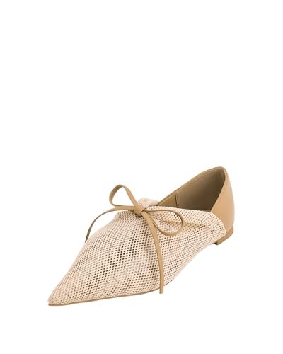 JW PEI Women's Reilly Fishnet Ballerina Flats