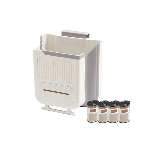 Caneca de basura plegable para puerta de gabinete cocina