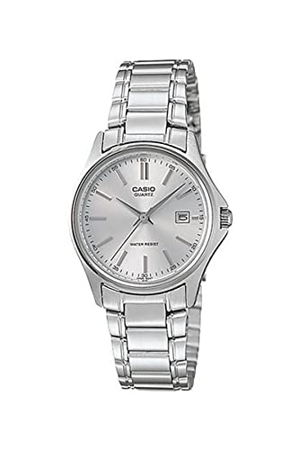 Casio 19728 ltp-1183 a-7 a Clock – Lady Quartz Bracelet Metallic Silver