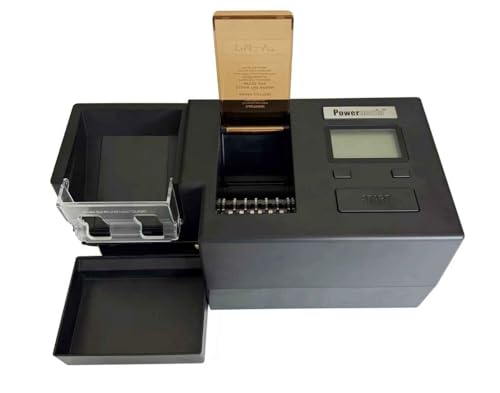 Image of Powermatic V+ Electric Cigarette Injector Machine with Tobacco Hopper and Automatic Tube Loading | With tobacco preparation equipment, tobacco hopper and automatic tube loading