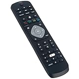 AIDITIYMI Replace Remote Control operates for Philips LED TV 24PFL3603 24PFL3603/F7 65PFL5922/F7 RR24PFL3603/F7 65PFL5922 55PFL5922 50PFL5922 43PFL5922 3000 Series 5000 Series 24PFL3603F7 65PFL5922F7
